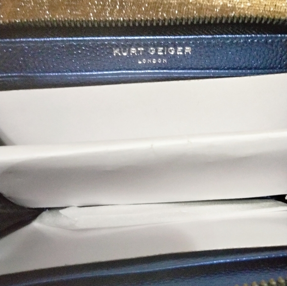 Kurt Geiger blue rainbow wallet - Picture 4 of 5